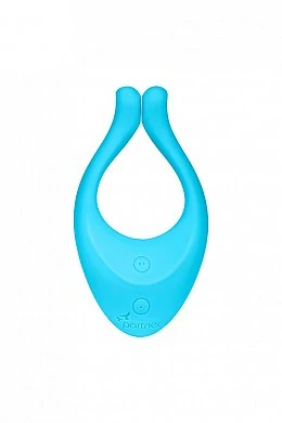 Многофункциональный стимулятор для пар Satisfyer Partner Multifun 1 голубой 13,5 см