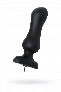 Стимулятор простаты Optical Head D-PENG с пультом ДУ силикон черный 12,3 см