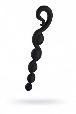 Анальный стимулятор Bend Ybeads силикон чёрный 26 см — купить в секс-шопе LoveDoctor