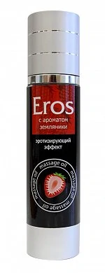 Масло массажное Eros c ароматом земляники 95 мл — купить в секс-шопе LoveDoctor