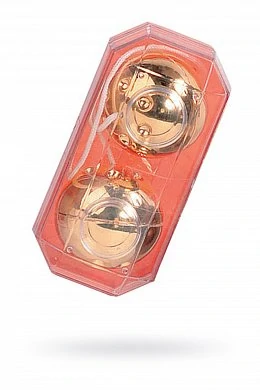 Шарики вагинальные золото Gold Balls 3,5 см — купить в секс-шопе LoveDoctor