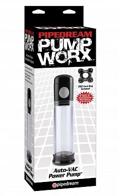 Вакуумный Вибростимулятор Pump Worx Auto-VAC Power Pump — купить в секс-шопе LoveDoctor