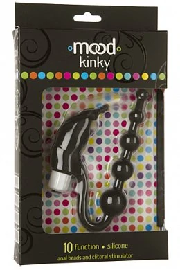 Анальный стимулятор с вибрацией Mood Kinky Tickler черный — купить в секс-шопе LoveDoctor