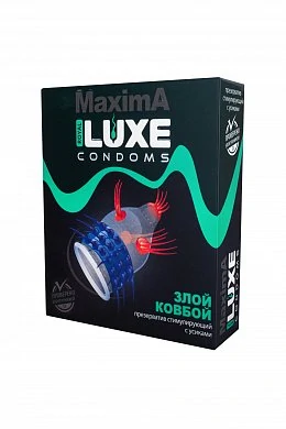 Luxe Злой Ковбой №1 1/24 упак — купить в секс-шопе LoveDoctor