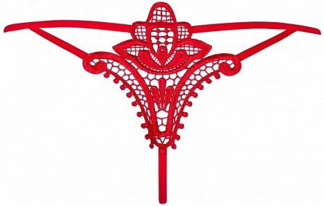 Стринги Luiza Obsessive красные L/XL — фото 4