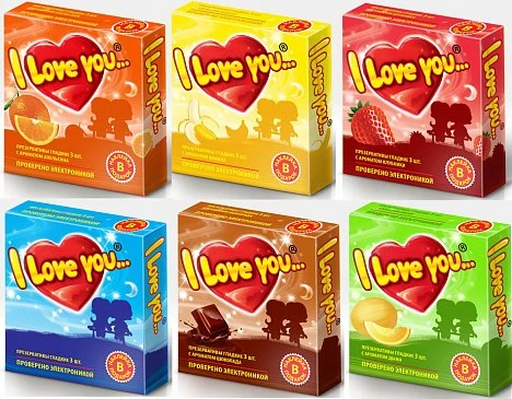 Презервативы I love You ароматизированные №3 — купить в секс-шопе LoveDoctor