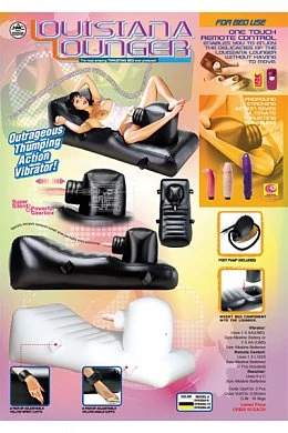 Портативная Надувная Секс - Машина и надувной Матрас Inflatable Love Lounger — купить в секс-шопе LoveDoctor