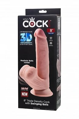 Фаллоимитатор Pipedream King Cock с подвижной мошонкой 24,5 см — фото 10