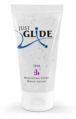 Гель смазка на водной основе для игрушек Justglide 50 мл — купить в секс-шопе LoveDoctor