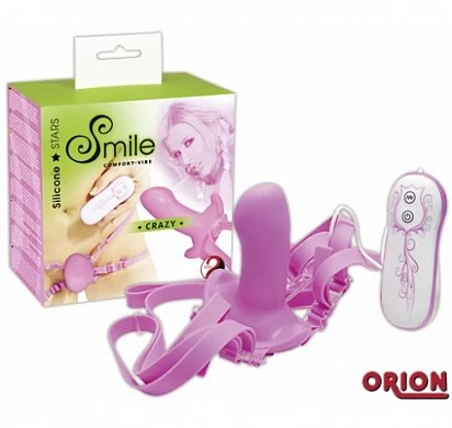 Стапон с вибрацией Smile Crazy — купить в секс-шопе LoveDoctor