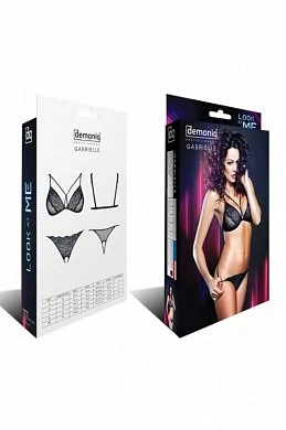 Комплект с сексуальными трусиками и эффектным бюстом Gabrielle (Look At Me collection) — фото 2