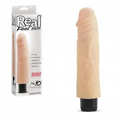 Вибратор Real Feel №10 телесный — купить в секс-шопе LoveDoctor