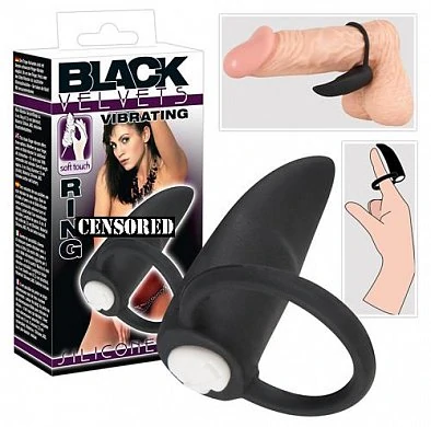 Вибратор пальчиковый Blak Velvets — купить в секс-шопе LoveDoctor