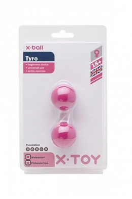 Вагинальные шарики Tyro розовый — купить в секс-шопе LoveDoctor