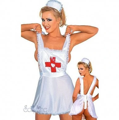 Костюм Медсестры Nurse белый S/L — фото 2
