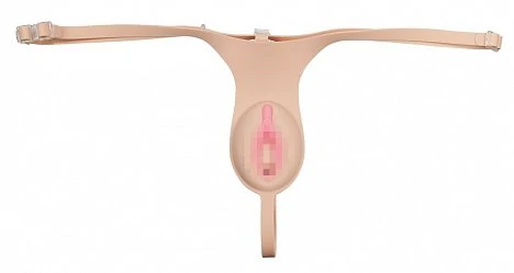 Страпон вагина силикон Pussy Strap On — фото 2