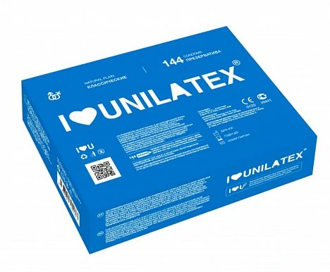 Презервативы Unilatex Natural Plain гладкие классические №144 — купить в секс-шопе LoveDoctor