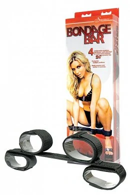 Бондаж BONDAGE BAR черный — купить в секс-шопе LoveDoctor