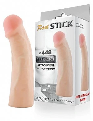Фаллоимитатор-насадка RealStick #448 16,5 см — фото 2