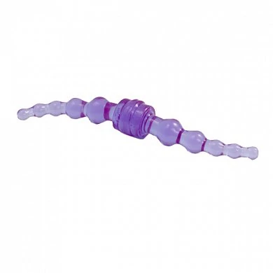 Двухсторонняя анальная елочка Purple Jellie 32 см — купить в секс-шопе LoveDoctor
