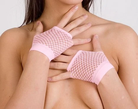 Перчатки аксессуарные розовые — купить в секс-шопе LoveDoctor