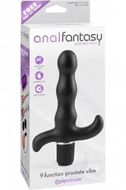 Вибромассажер простаты 9 Function prostate Vibe черный — купить в секс-шопе LoveDoctor