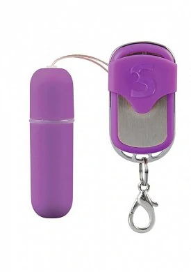 Вибропуля  Remote Vibrating Bullet фиолетовая — фото 2