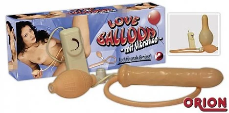 Вибратор с подкачкой Vibrator Love Balloon — купить в секс-шопе LoveDoctor