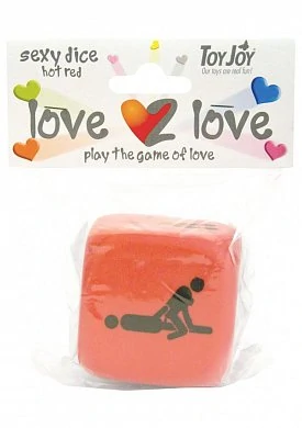 Кубики для игр красные — купить в секс-шопе LoveDoctor