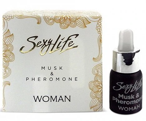Ароматическое масло с феромонами для женщин Sexy life Musk & Pheromone 5 мл — фото 2