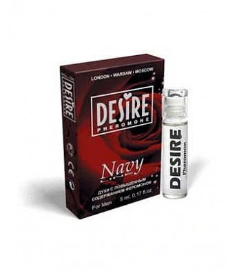 Мужские духи Desire Navy 5 мл — купить в секс-шопе LoveDoctor