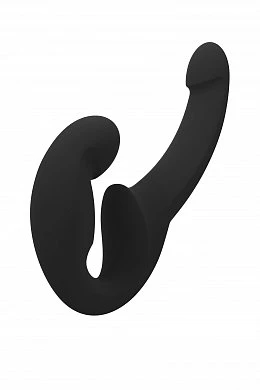 Анатомический безремневой страпон Fun Factory Share Lite чёрный — купить в секс-шопе LoveDoctor