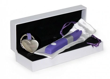 Вибратор клиторальный имеет 7 режимов вибрации Цвет фиолетовый