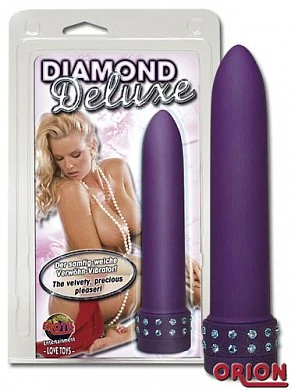 Минивибратор Diamong фиолетовый — купить в секс-шопе LoveDoctor
