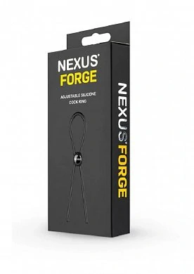 Эрекционное кольцо Nexus Forge черное — купить в секс-шопе LoveDoctor