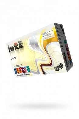 Презервативы Luxe Mini Box Игра 18 см №3 24 шт — купить в секс-шопе LoveDoctor