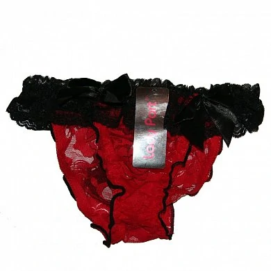 Трусики женские красные Lady Part — купить в секс-шопе LoveDoctor