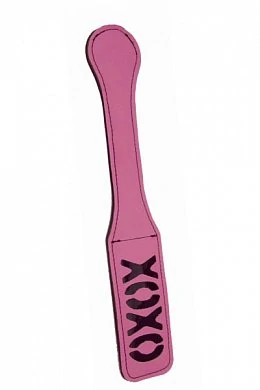 Шлепалка розовая S&M XOXO PADDLE: PINK — купить в секс-шопе LoveDoctor