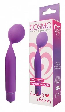 Вагинальный шарик для точки G Cosmo фиолетовый 13,5 см — купить в секс-шопе LoveDoctor