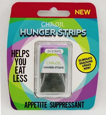 Пластинка на язык для похудения Hunger strips 24 шт — фото 2
