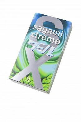 Презервативы Sagami Xtreme Mint латексные №10 — фото 5