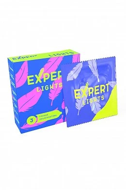 Презервативы Expert Lights тонкие №3 — купить в секс-шопе LoveDoctor