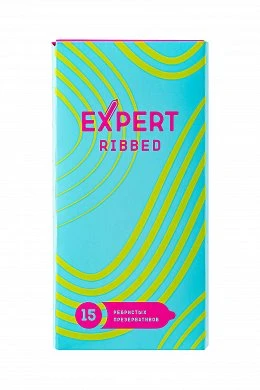 Презервативы Expert Ribbed ребристые №15 — фото 4