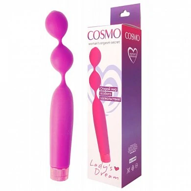 Вагинальные шарики для точки G Cosmo розовый 22 см — купить в секс-шопе LoveDoctor