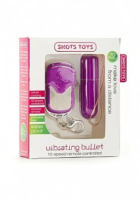 Вибропуля  Remote Vibrating Bullet фиолетовая — фото 3
