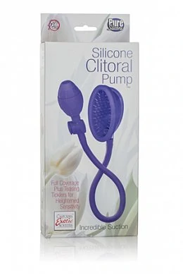Помпа Silicone Clitoral Pump - Purple из силикона фиолетовая — купить в секс-шопе LoveDoctor