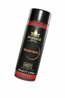 Массажное масло Hot с согревающим эфектом 100 мл — купить в секс-шопе LoveDoctor