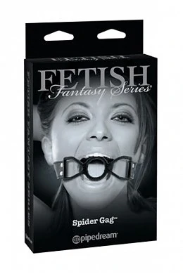 Кляп рамка Spider Gag черный — купить в секс-шопе LoveDoctor