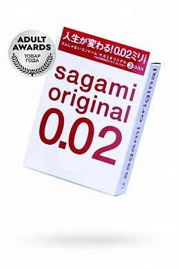 Презервативы Sagami Original 0.02 полиуретановые № 3 — купить в секс-шопе LoveDoctor