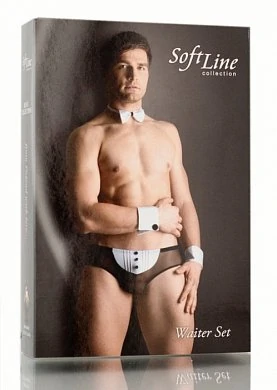 Костюм официанта мужской SoftLine черный XL — фото 3